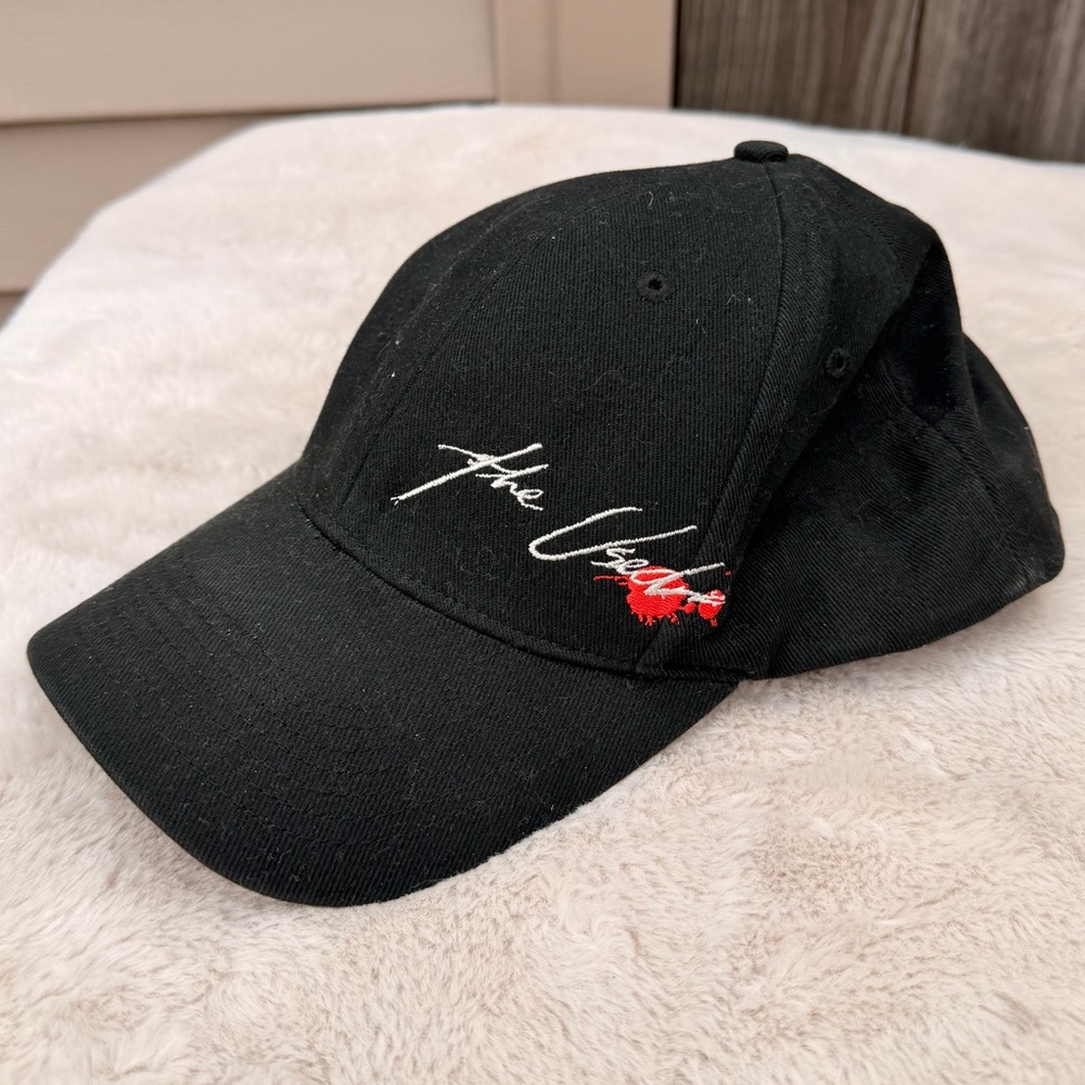Vintage 2005 The USED Band Hat Black Baseball Cap Embroidery